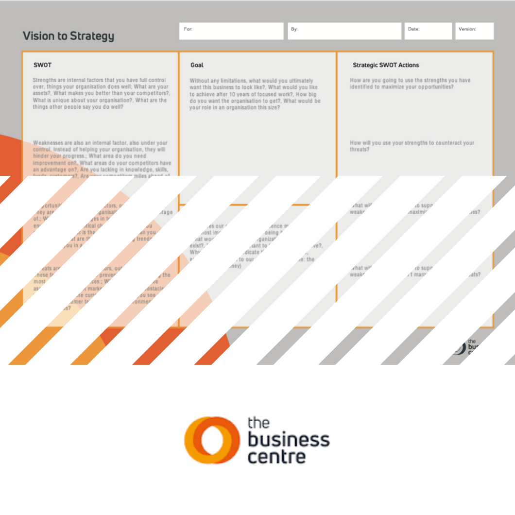 Vision to Strategy Canvas | Your One Off Gem-of-a-tool :)